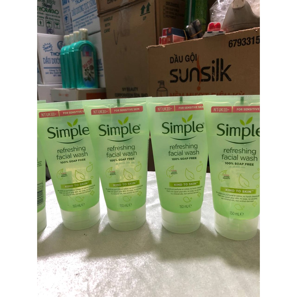 Sữa rửa mặt simple gel