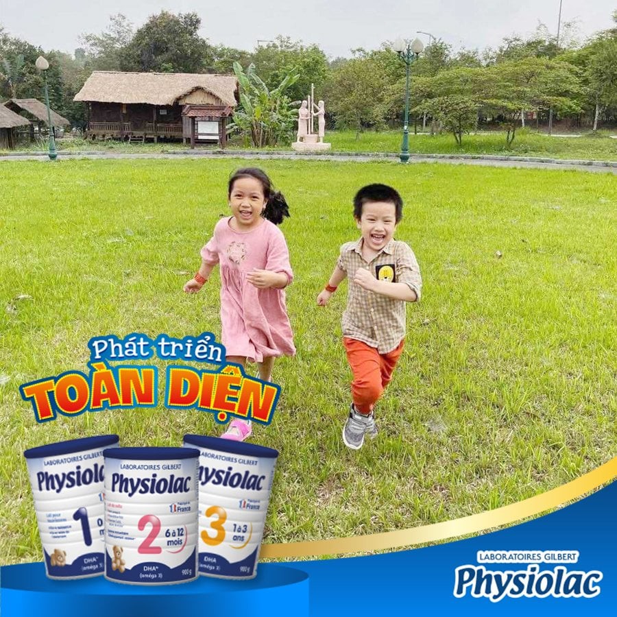 [ Mẫu Mới Date 2023 ] Sữa Pháp Dinh Dưỡng Physiolac Số 1,2,3 400gr