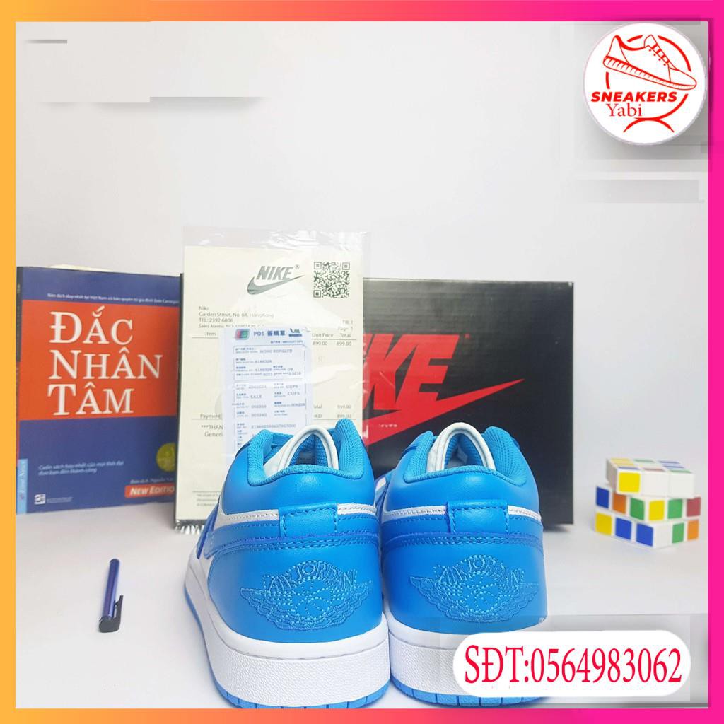 💥FREE SHIP-HÀNG QUẢNG CHÂU💥Giày thể thao sneaker Air Jordan 1 Low JD UNC' BLUE full box -Yabi | BigBuy360 - bigbuy360.vn