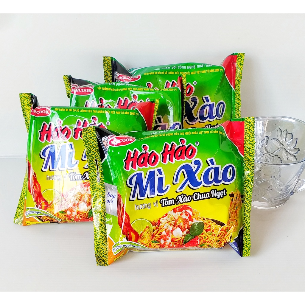 Mì xào khô Hảo Hảo Tôm xào chua ngọt gói 75g