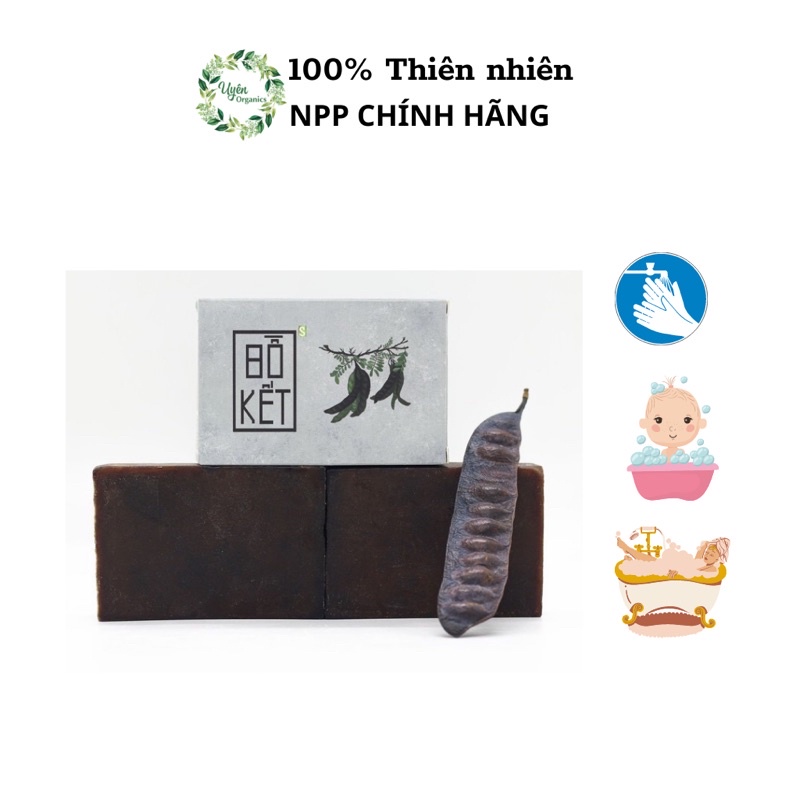 SINH DƯỢC Xà phòng xà bông bồ kết TẶNG TÚI LƯỚIthiên nhiên handmade hữu cơ organics an toàn lành tính hương nhu dịu da