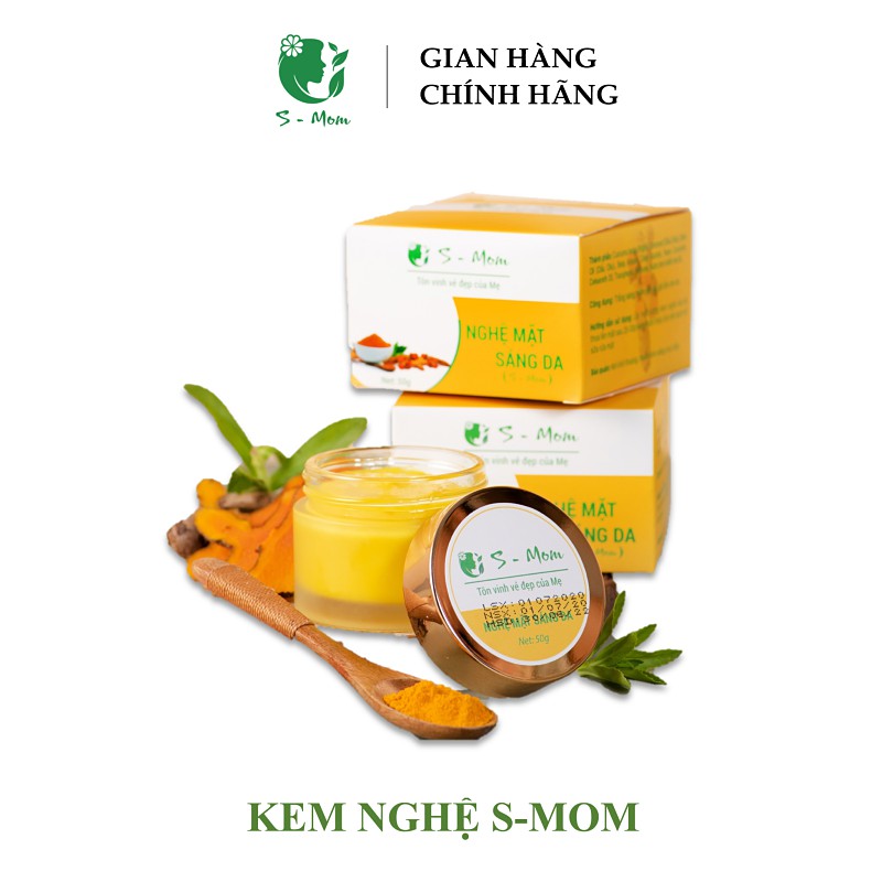  Nghệ mặt sáng da S-Mom (Kem nghệ S-Mom)