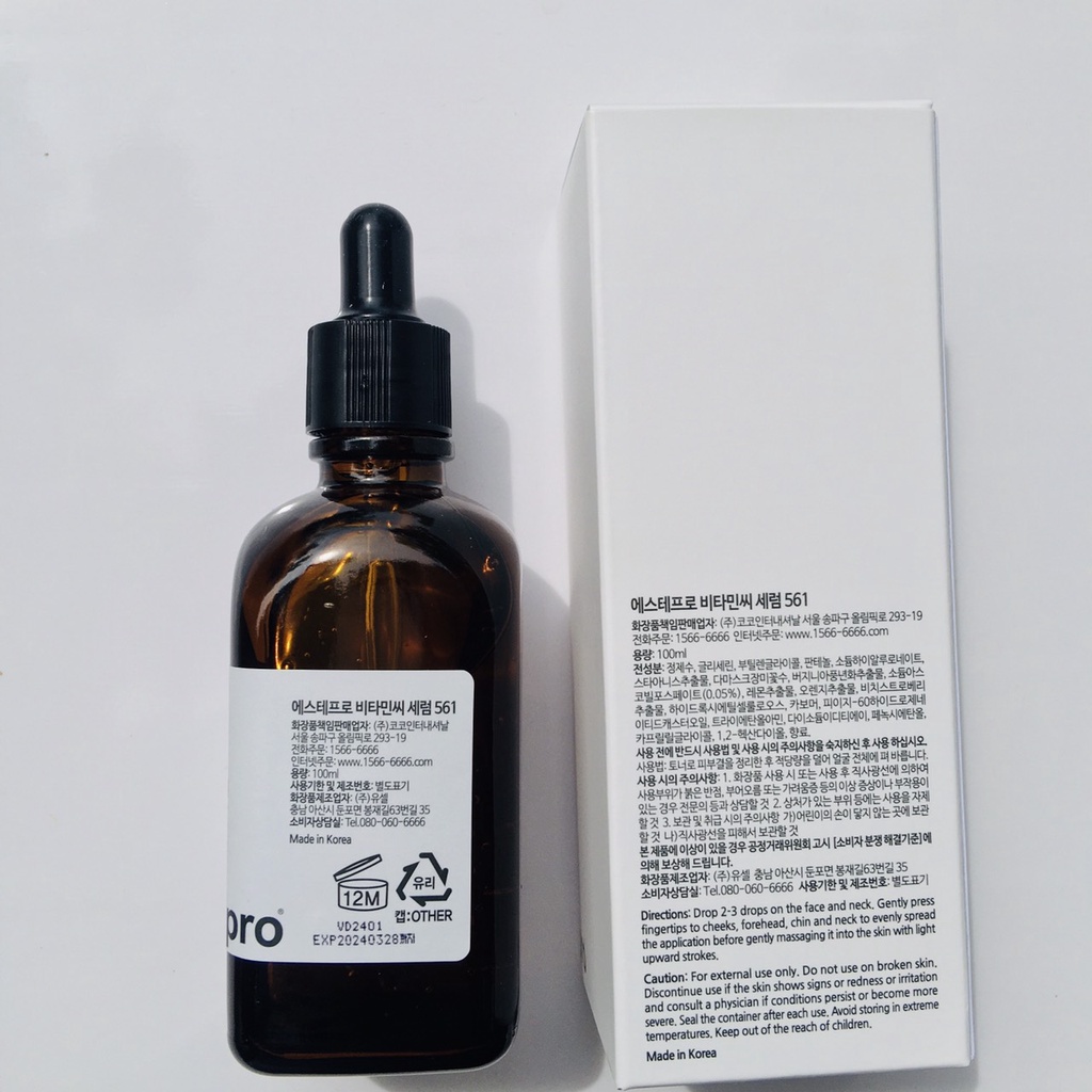 Serum Vitamin C Esthepro 561 Esthemax Serum 100ml Hàn Quốc | BigBuy360 - bigbuy360.vn