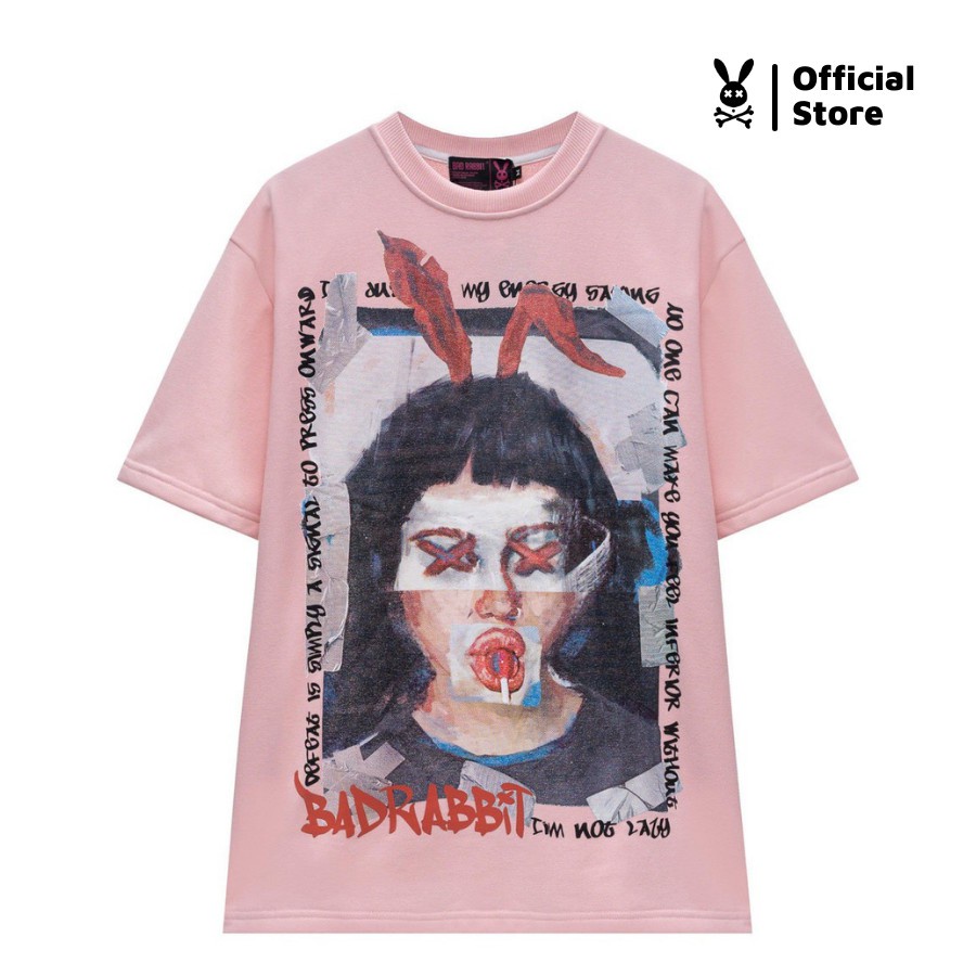 Áo Thun Unisex Bad Rabbit LAZY - Local Brand Chính Hãng