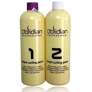 Thuốc uốn thông minh công nghệ 3D Obsidian Smart curling perm Hàn Quốc 500ml