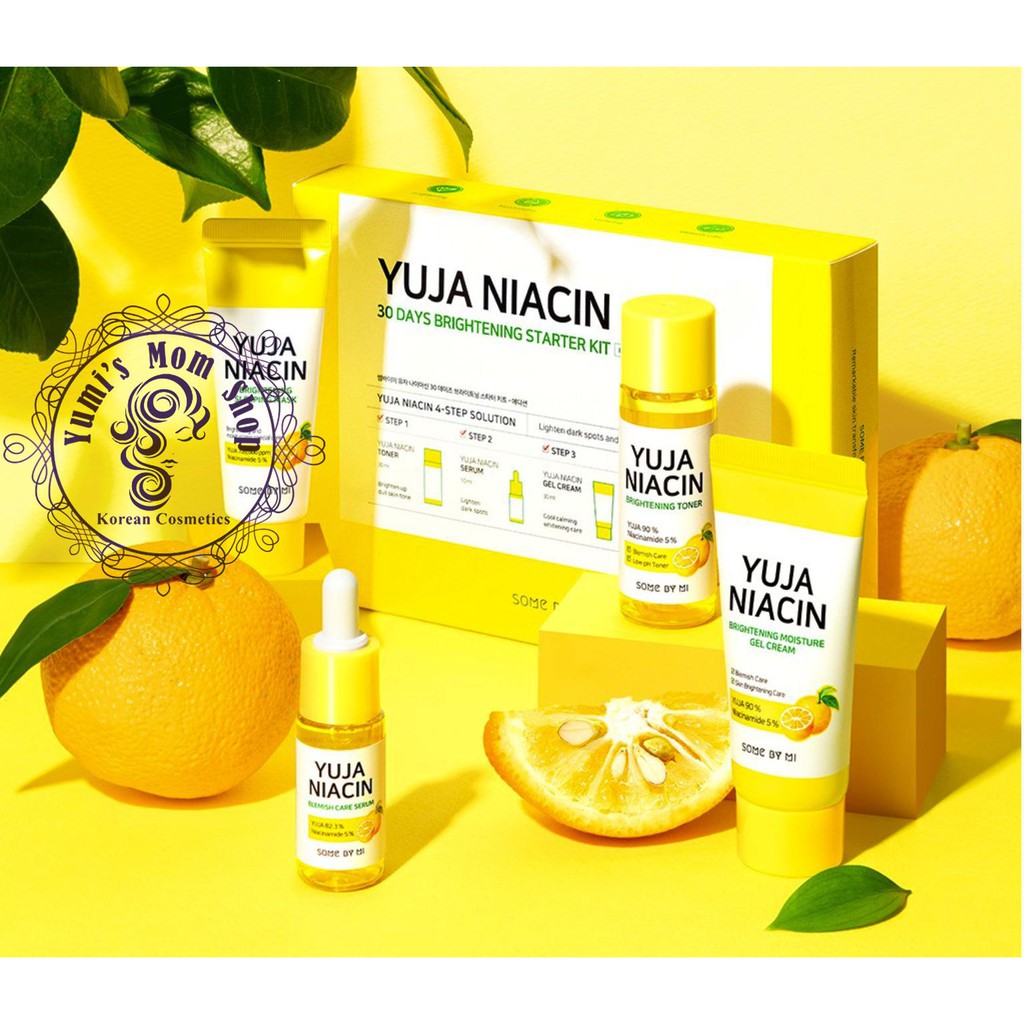 Bộ dưỡng da Some By Mi Some By Mi Yuja Niacin 30 Days Brightening kit