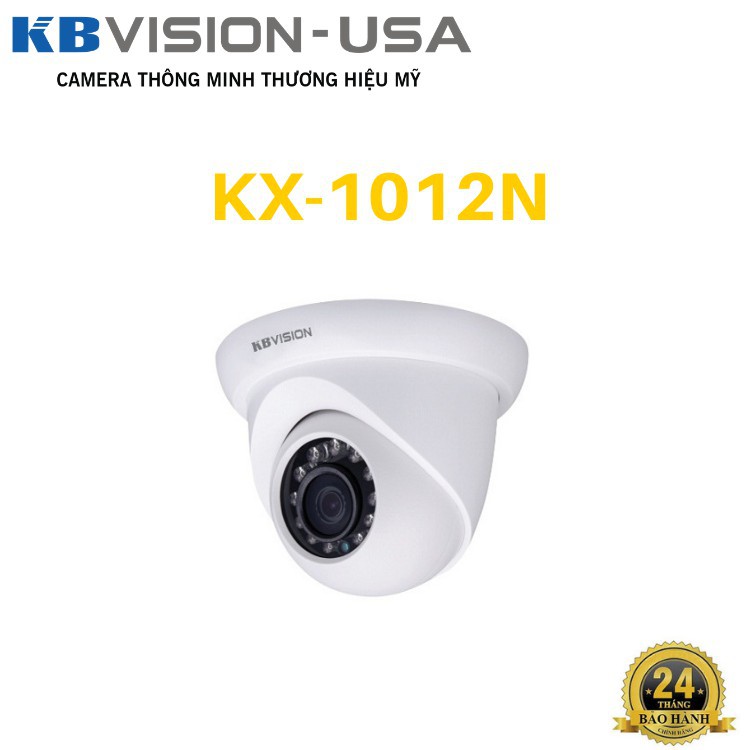 anninhgiare- Camera IP Dome hồng ngoại 1.0 Megapixel KBVISION KX-1012N