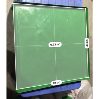 Khay nhựa hứng nước trồng lan, rau mầm, hứng phân chim - 50x50x2cm