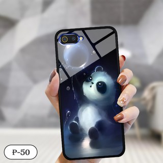 Ốp lưng kính Realme C2- hình 3D