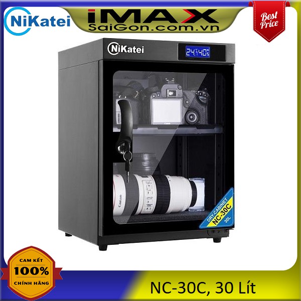 TỦ CHỐNG ẨM NIKATEI NC-30C (BLACK),30 Lít