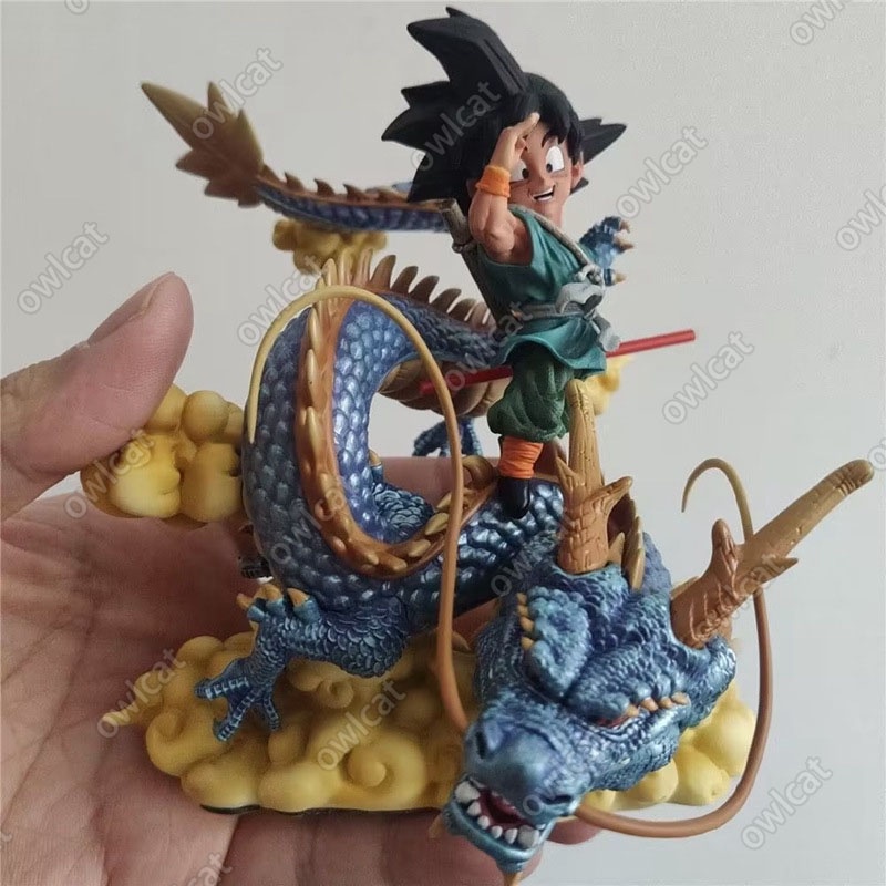 Mô Hình Nhân Vật Dragon Ball Z Goku & Shenron  21cm GK Son Goku Say Goodbye Manga Kakarot Shenlong God Figure PVC Packed in Box Model