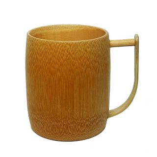 Cốc tre, ly tre có quai cao 8cm - Sản phẩm được làm từ cây tre hoàn toàn từ thiên nhiên thân thiện môi trường