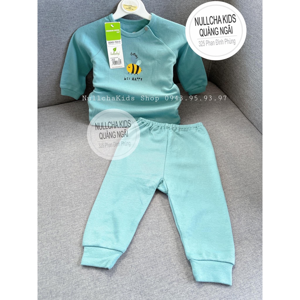 Bộ dài tay thu đông bé trai Lullaby vải dày