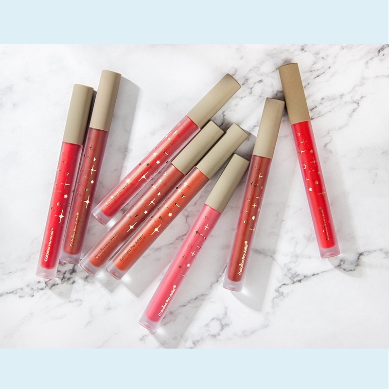 Son môi Ireneda Colorina Pro-Artist màu lì mịn màng không phai và không dính dùng cho trang điểm