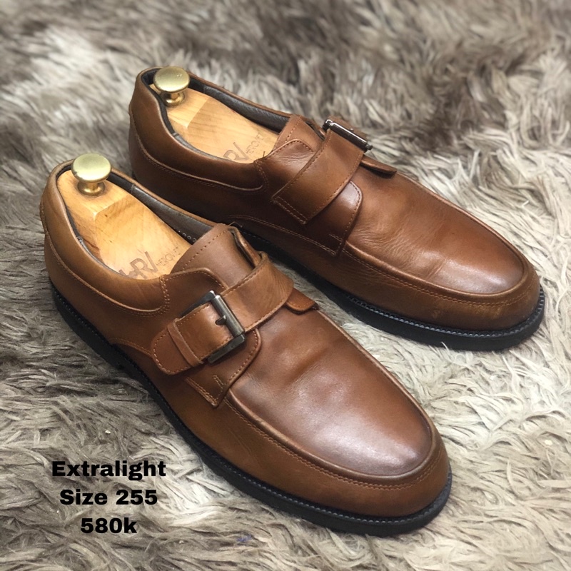 [Giày 2hand] [Size 40.5] [TonaShoe] Giày Da Kiểu Dáng Trẻ Trung Single Monstrap