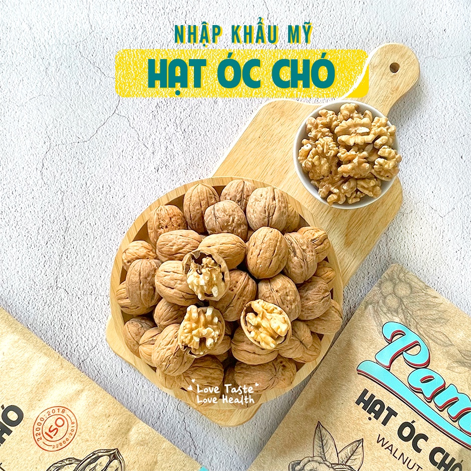 Hạt Óc Chó Chandler Nhập Khẩu Mỹ Pams 500g/túi Zip - Nhân Dày Cơm Dễ Tách, Tặng Kèm Khui Hạt