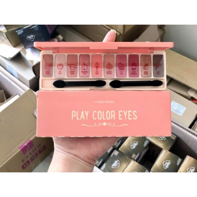 ( Chuẩn Auth giá rẻ ) Bảng Phấn Mắt Etude House PLAY COLOR EYES PEACH FARM