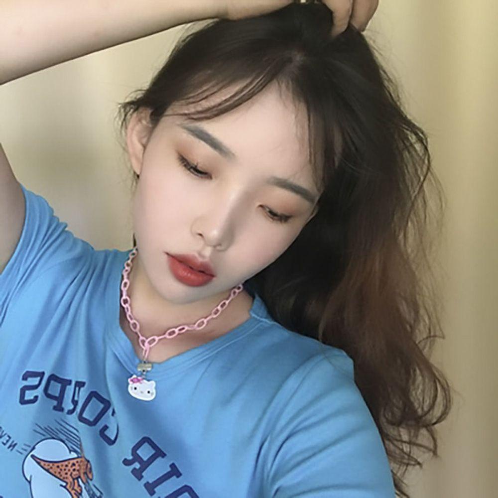 Vòng cổ mặt hình mèo Hello Kitty phong cách Hàn Quốc thời trang cho nữ