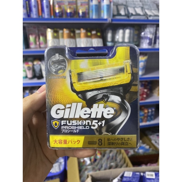 Hộp lưỡi dao thay thế Gillette Fusion 5+1 Nhật Bản japan