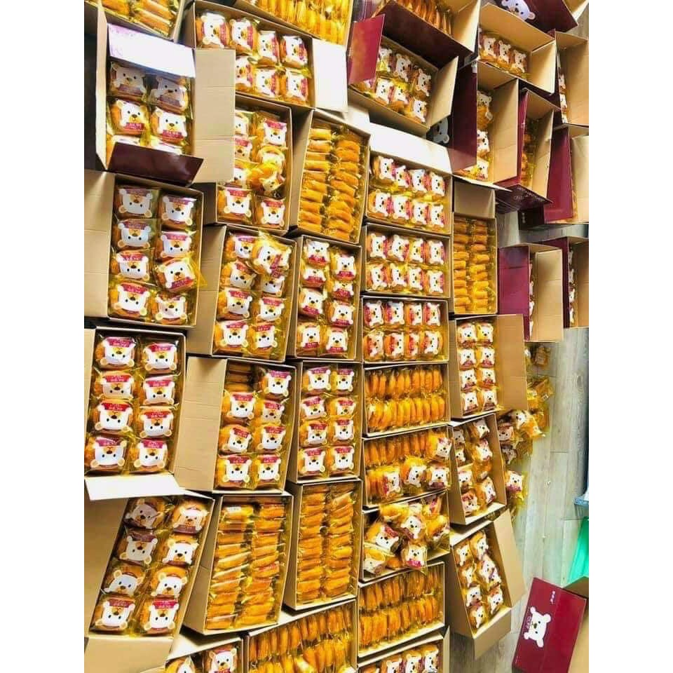 Bánh Ruốc Gấu Chà Bông 1 Thùng 1,3kg