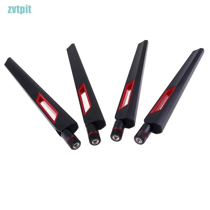 [ZVT] 2PCS 12 dbi Dual band 2.4G 5G 5.8Gh RP SMA Male WLAN Router Antenne Booster  PT