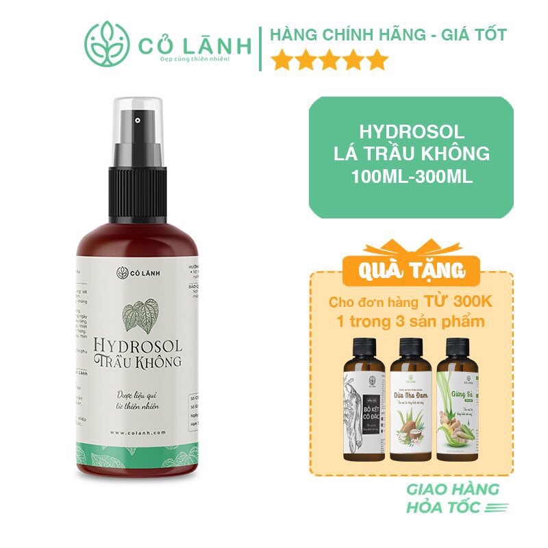 Nước cất Trầu không Cỏ Lành100ml