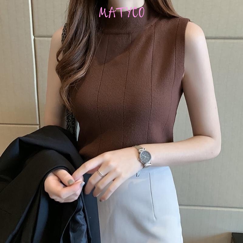 Áo Len Nữ Không Tay Phong Cách Hàn Quốc | BigBuy360 - bigbuy360.vn