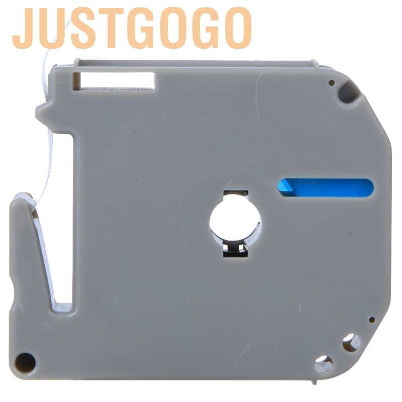Justgogo 0.5 x 315 Inch Durable PET Label Tape Making for Brother Printer
