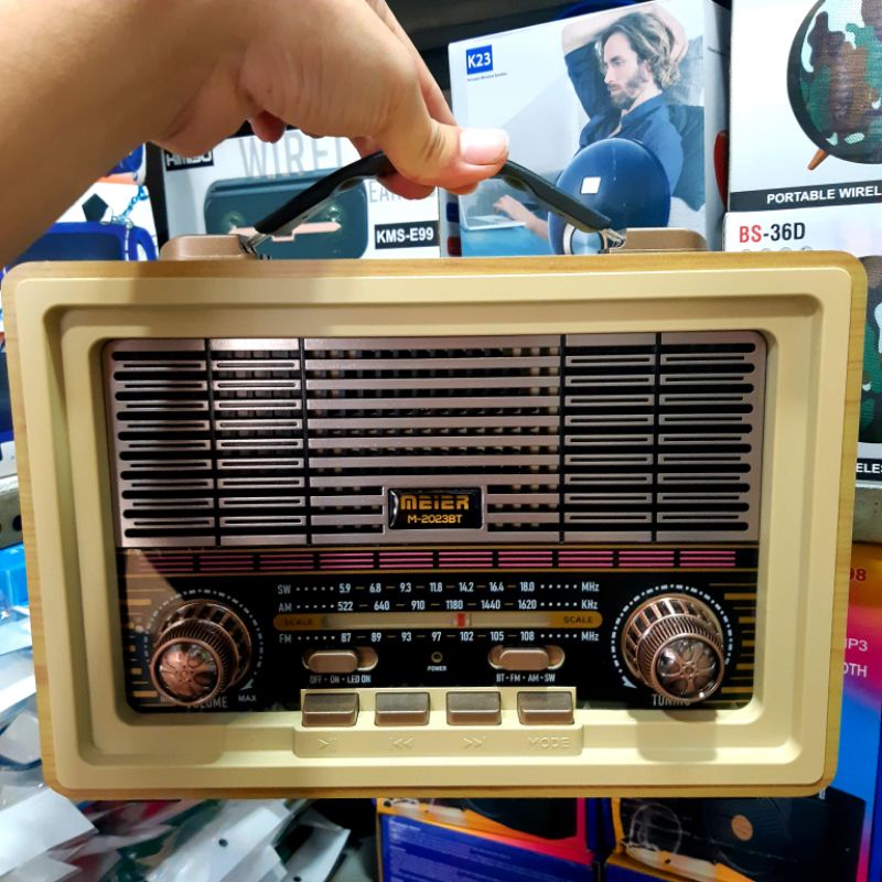 Radio MEIER M-2023BT Có Bluetooth