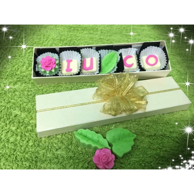 Hộp quà tặng socola 6 viên