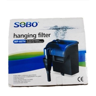 Máy lọc thác hồ cá sobo wp-607h - bộ lọc treo dành cho hồ cá.