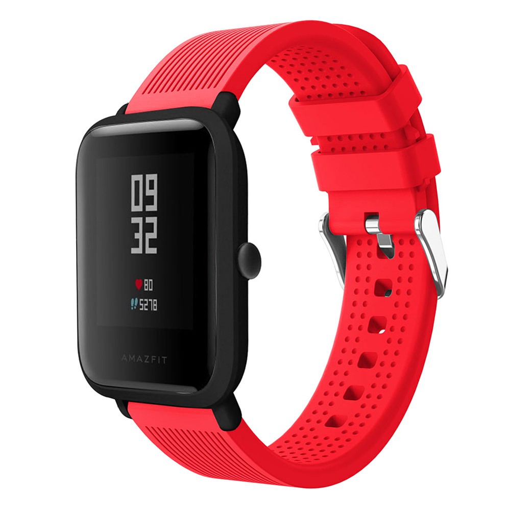 Dây đeo thay thế chất liệu silcone dẻo cho Xiaomi Huami Amazfit Bip BIT Lite Youth 20mm