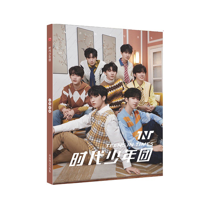 ( bìa ngẫu nhiên ) Photobook in hình nhóm nhạc TNT THỜI ĐẠI THIẾU NIÊN ĐOÀN album ảnh xinh xắn