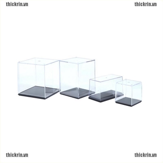 <Hot~new>Acrylic Plastic Display Case Box Clear Dustproof Protection For Figure Models