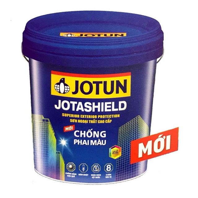 Sơn ngoại thất Jotashield chống phai màu mới