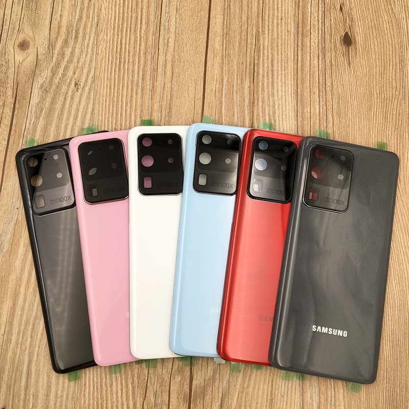 Nắp Lưng Điện Thoại Bằng Kính Thay Thế Chuyên Dụng Cho Samsung Galaxy S20 S20Plus S20Ultra