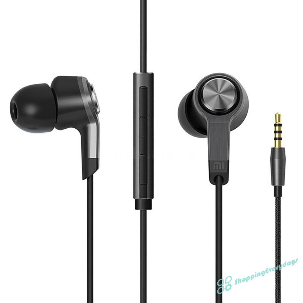 Tai Nghe Nhét Tai Có Mic Đầu Cắm 3.5mm Cho Xiaomi