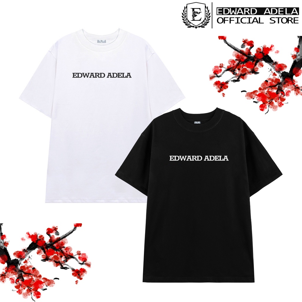 Ngxo /Áo thun tay lỡ Edward Adela form Unisex. Áo phông tay lỡ chất liệu cotton cao cấp local brand EDT112EDE!