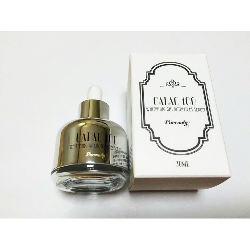 Tinh Chất Dưỡng Trắng Da Pureauty GALAC100 Whitening Galactomyces Serum 30ml