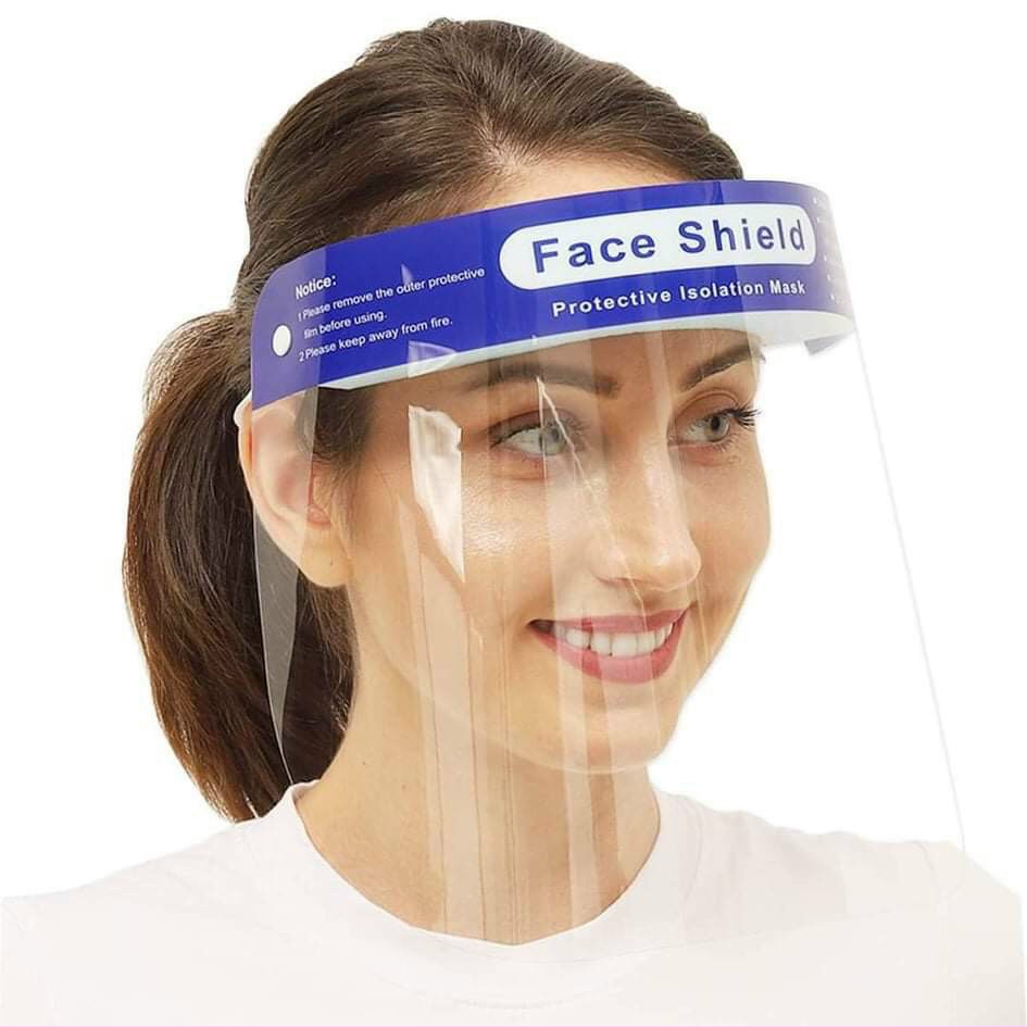 [Face Shield] Kính bảo hộ chống dịch, chống bụi cho người lớn, tùy chỉnh cỡ đeo không đau đầu [HÀNG CHẤT LƯỢNG]