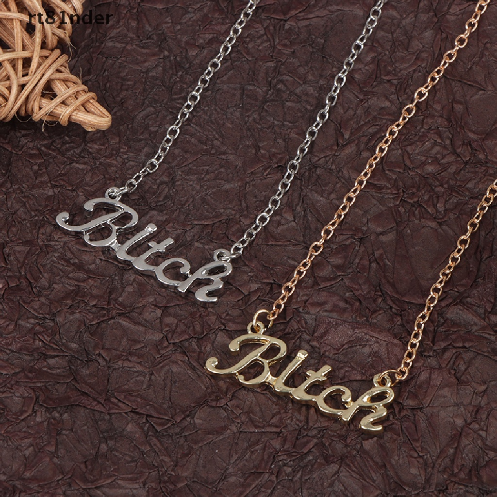 Vòng cổ Mặt Chữ Cái Thời Trang Cá Tính