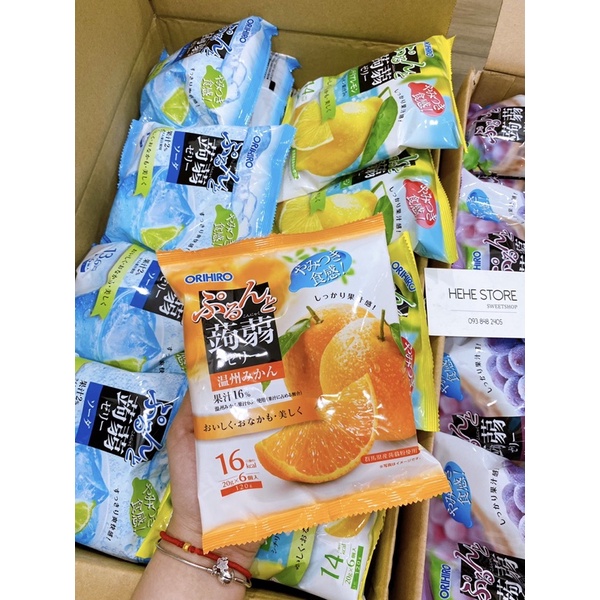 Thạch trái cây ORIHIRO Nhật Bản