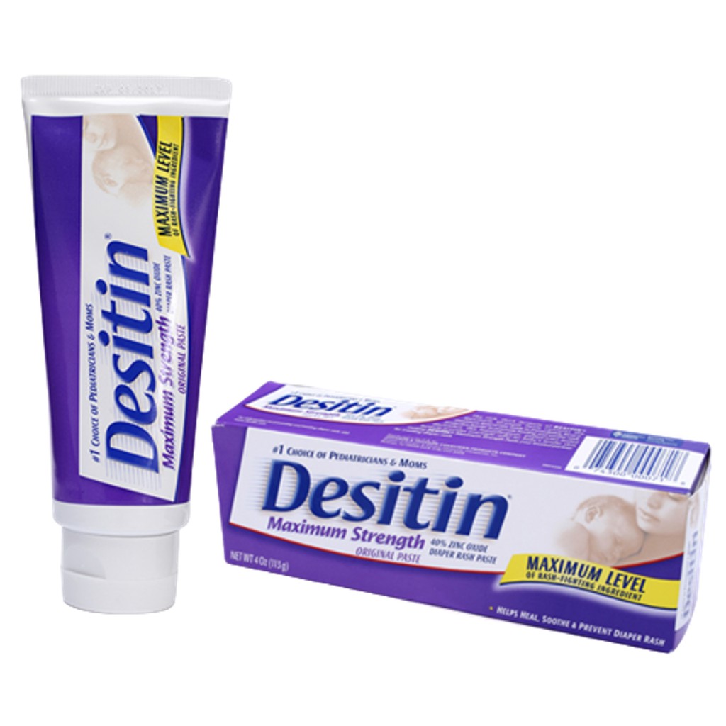 Kem chống hăm Desitin Daily Maximum Strength 113 gram (Màu tím)