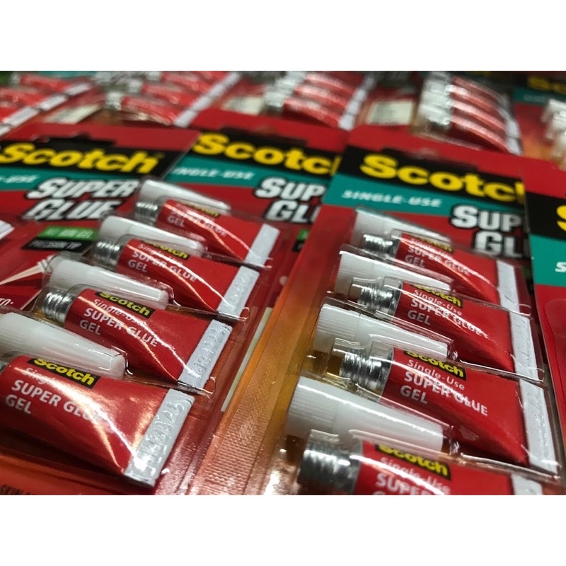 Keo dán đa năng nhanh khô siêu dính Super Glue 3M Scotch AD113 Single Use 2gram