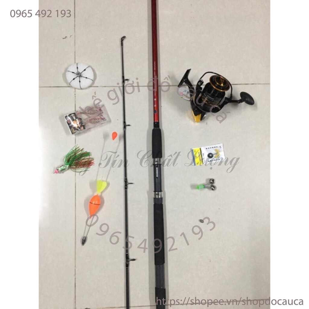 Combo cần câu shimano và máy AD 6000 Full phụ kiện ( rẻ vô địch )