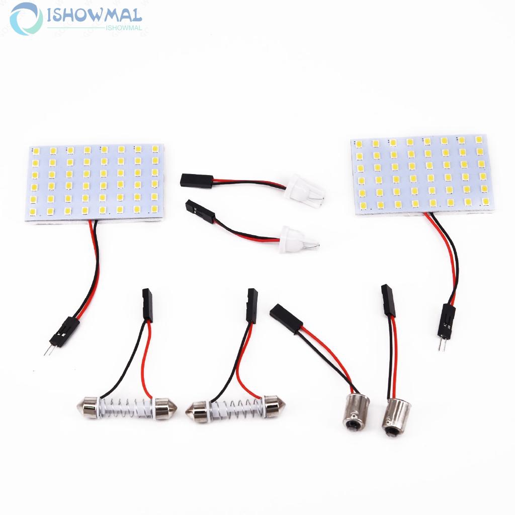 Set 2 tấm đèn COB 12V 4.8W chất lượng cao kèm phụ kiện chuyên dụng cho xe ô tô | BigBuy360 - bigbuy360.vn