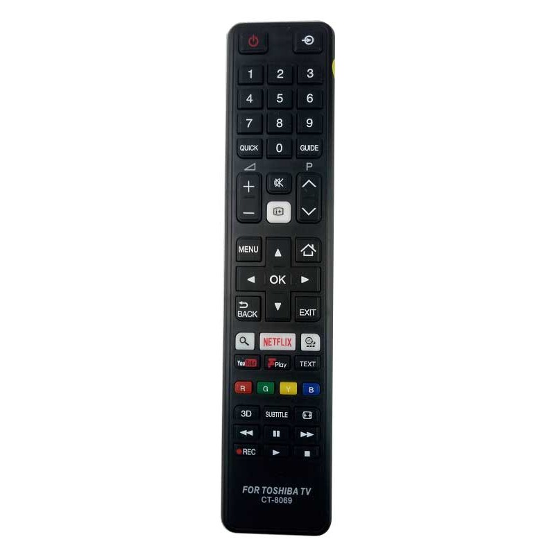 Remote Tivi TOSHIBA_Tổng Hợp 3 Mẫu Remote Sử Dụng Cho Tivi TOSHIBA LED_LCD( Kèm Ảnh Thật)