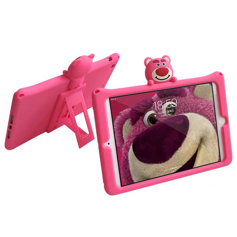 Ốp bảo vệ bằng Silicon chống sốc phong cách hoạt hình cho iPad 9.7 2018 2017 Pro 9.7 10.5 11 Air 2 3 4 Mini 1 2 3 4 5 | BigBuy360 - bigbuy360.vn