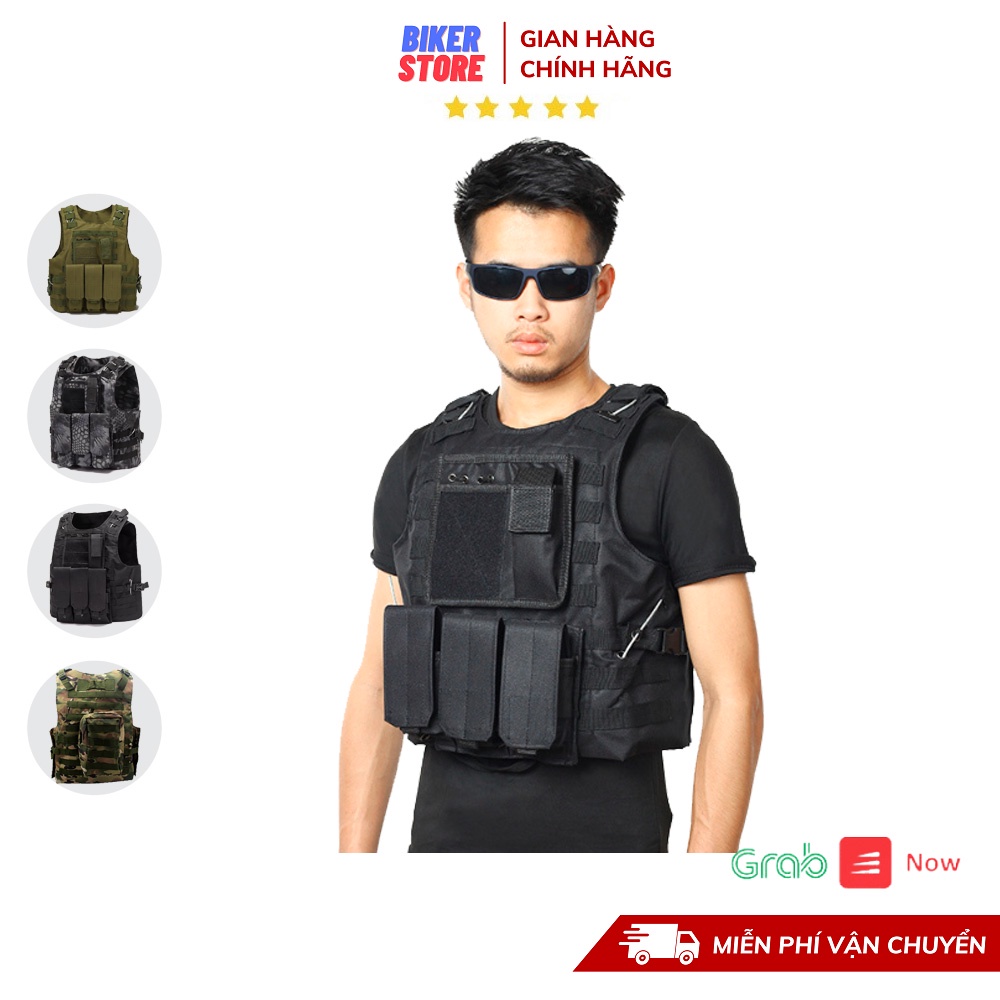 Áo Giáp Lính Đặc Nhiệm Quân Đôi - Giáp 3 PUBG - SWAT Đi Phượt, Dã Ngoại Siêu Chất