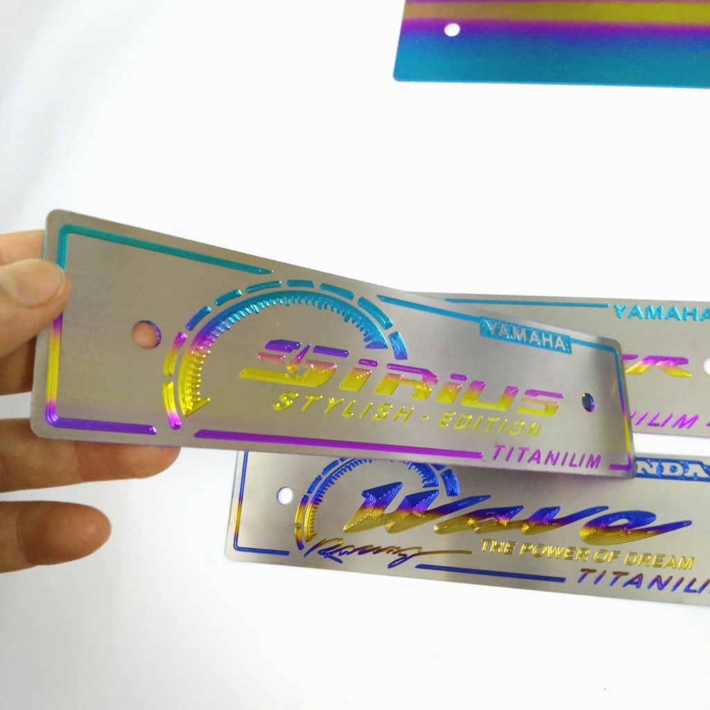 bảng tên titan đủ các loại xe dream wave sirius vario sonic winner satria...